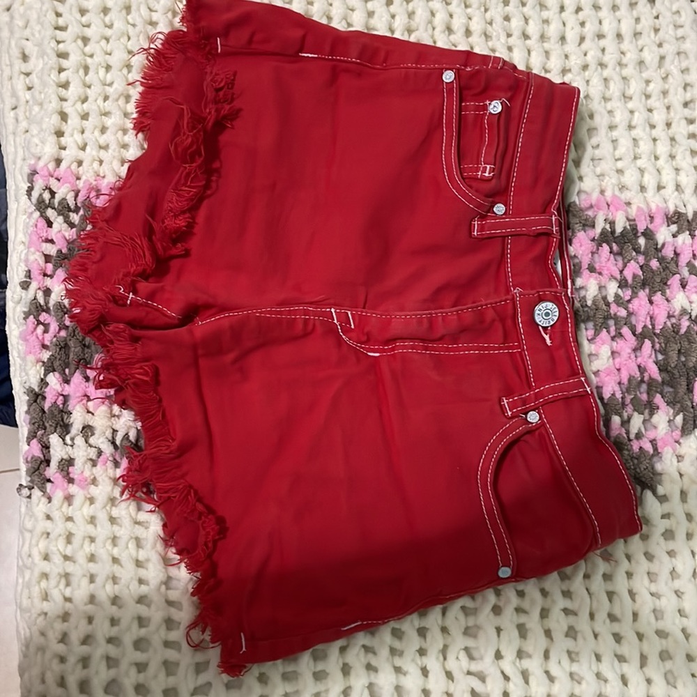 red shorts size 25  perfect for any occasion